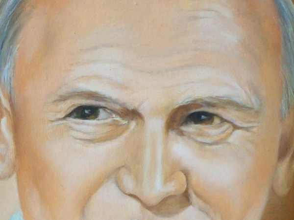 Papież Jan Paweł II - detal